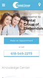 Mobile Screenshot of dentalgroupcarbondale.com